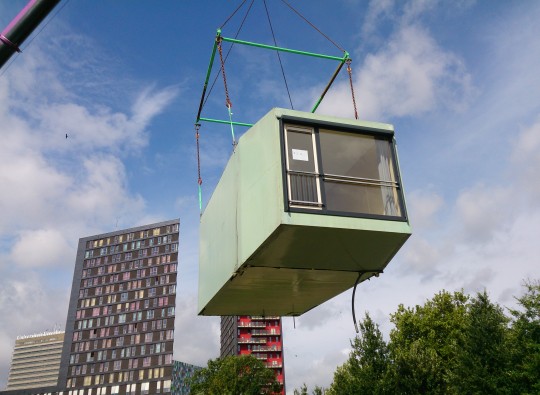 Verhuizing Spaceboxen Utrecht 2013